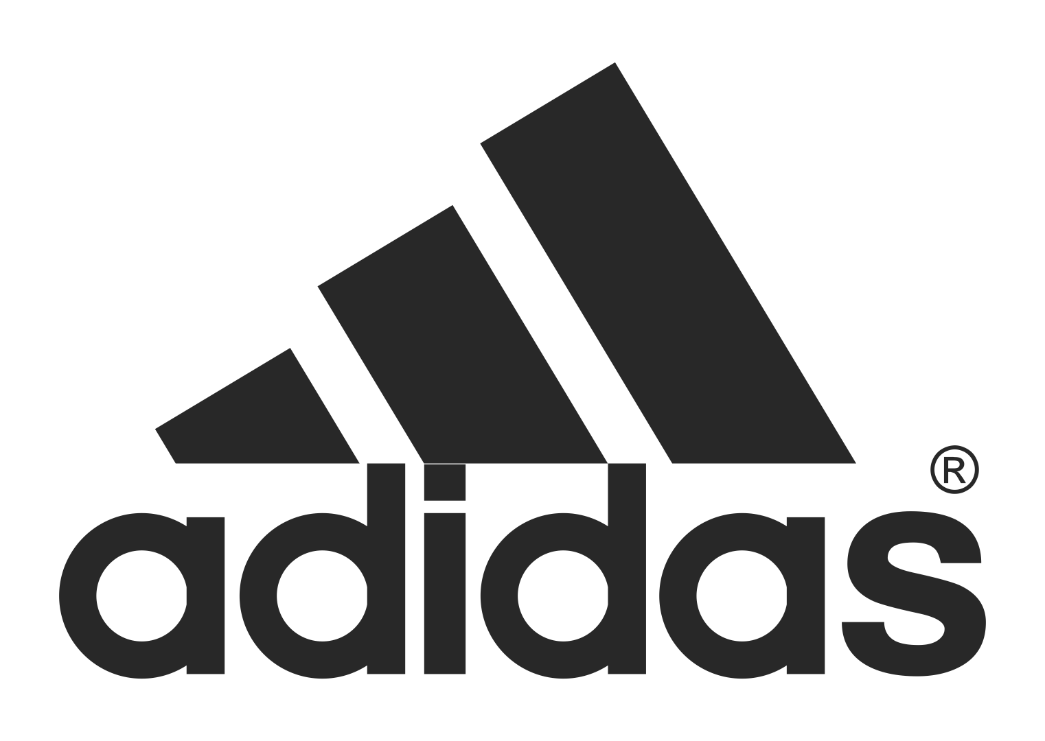 black adidas logo png