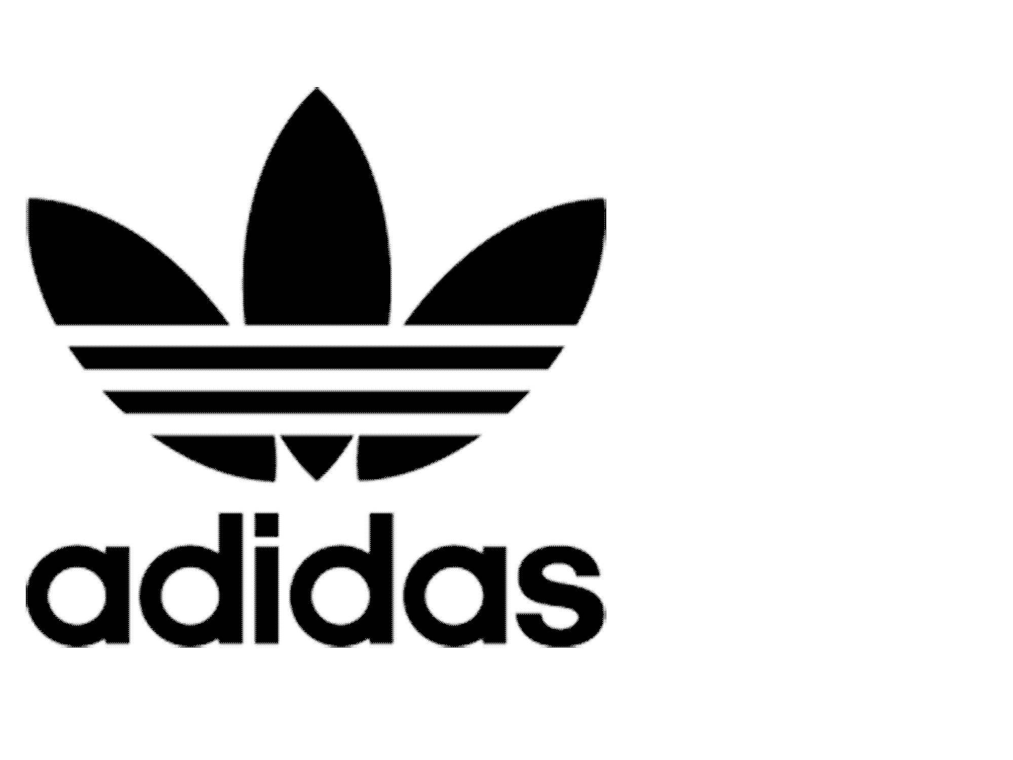 adidas originals logo png white
