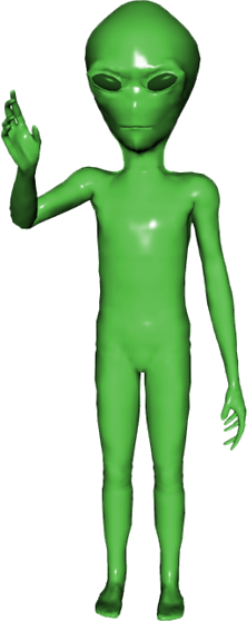 Logótipo Alienígena Hee Estilo Sorriso Expressão De Pele Verde PNG , Alien,  Desenho Animado, Chapéu Imagem PNG e PSD Para Download Gratuito
