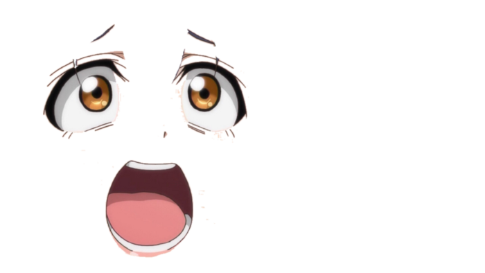 Anime Shock Face Blank Template  Imgflip