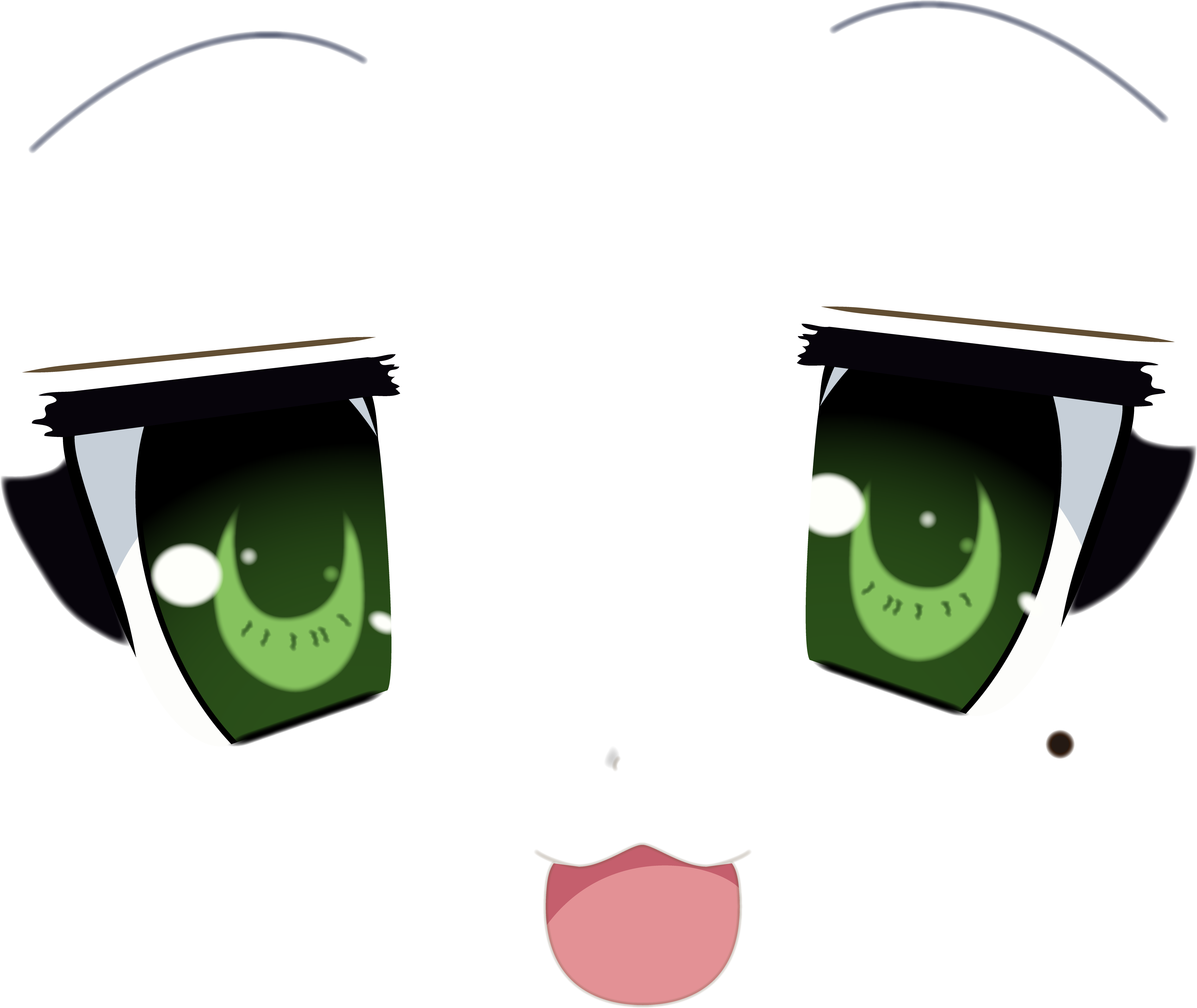 Anime Face Png Free Transparent Png Logos - is roblox anime face