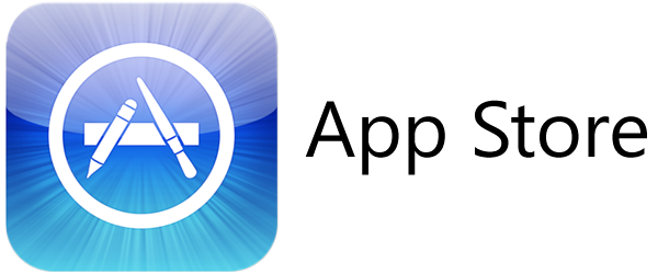 iphone app store logo vector