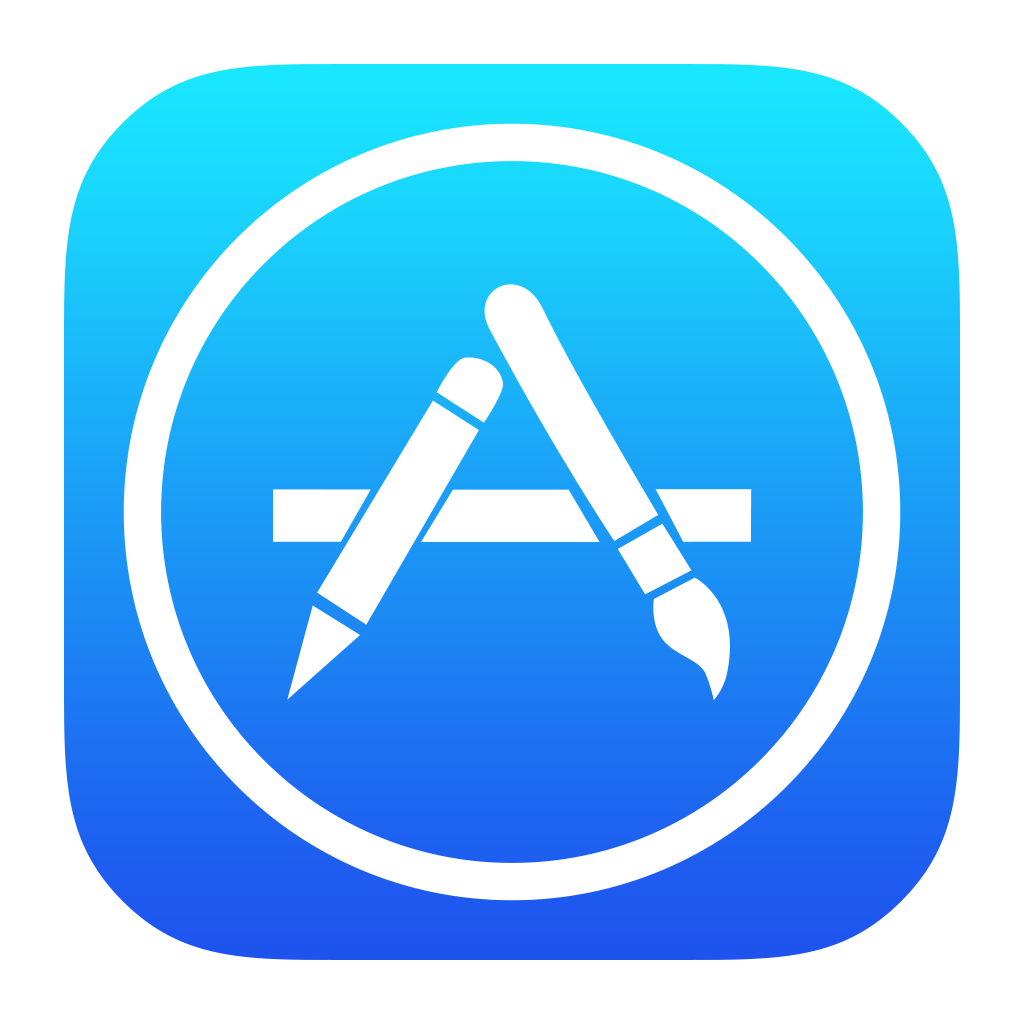app store icon transparent