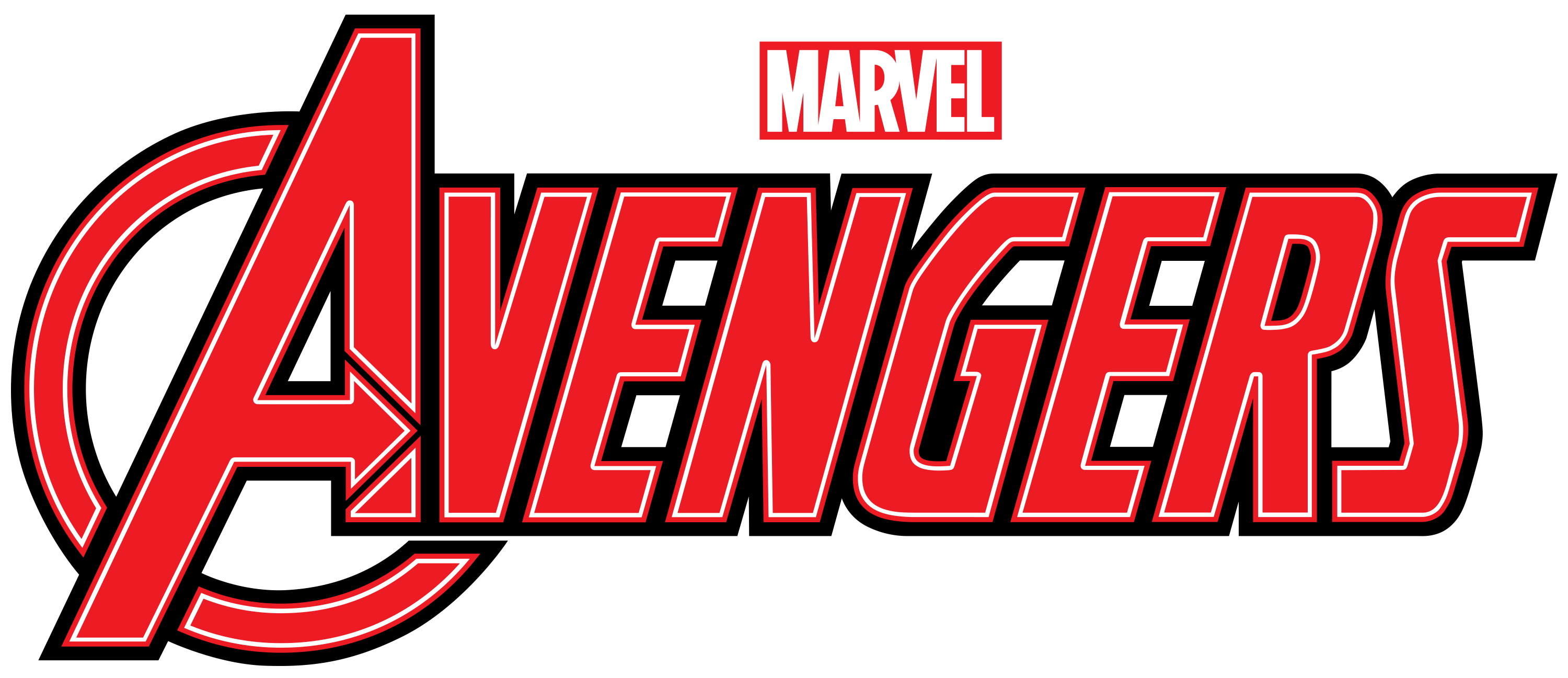 Avengers Logo Crash Cool SVG