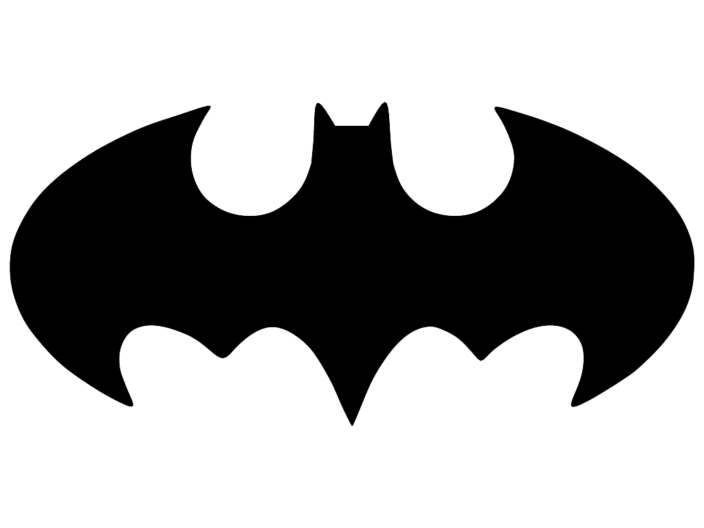 batman begins symbol outline