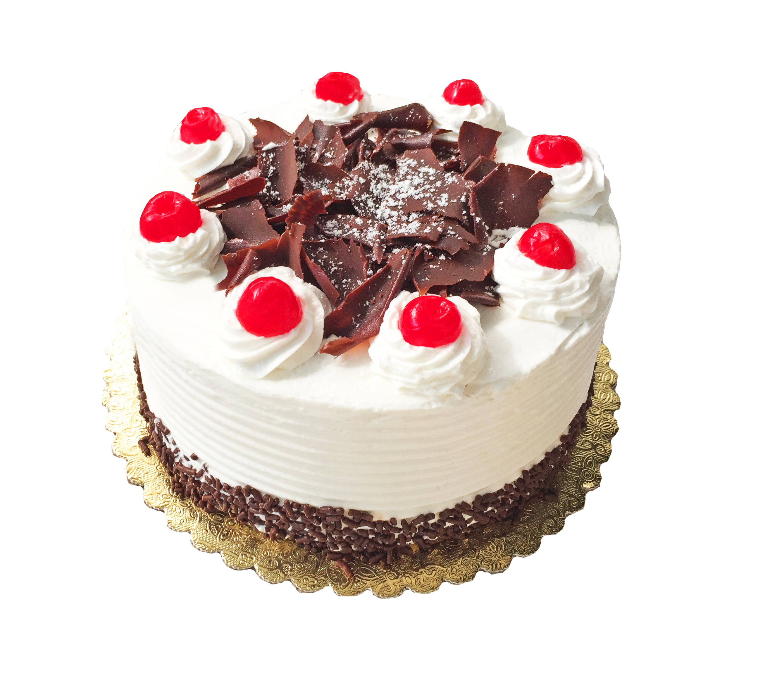Delicious birthday cake with cream on transparent background PNG - Similar  PNG