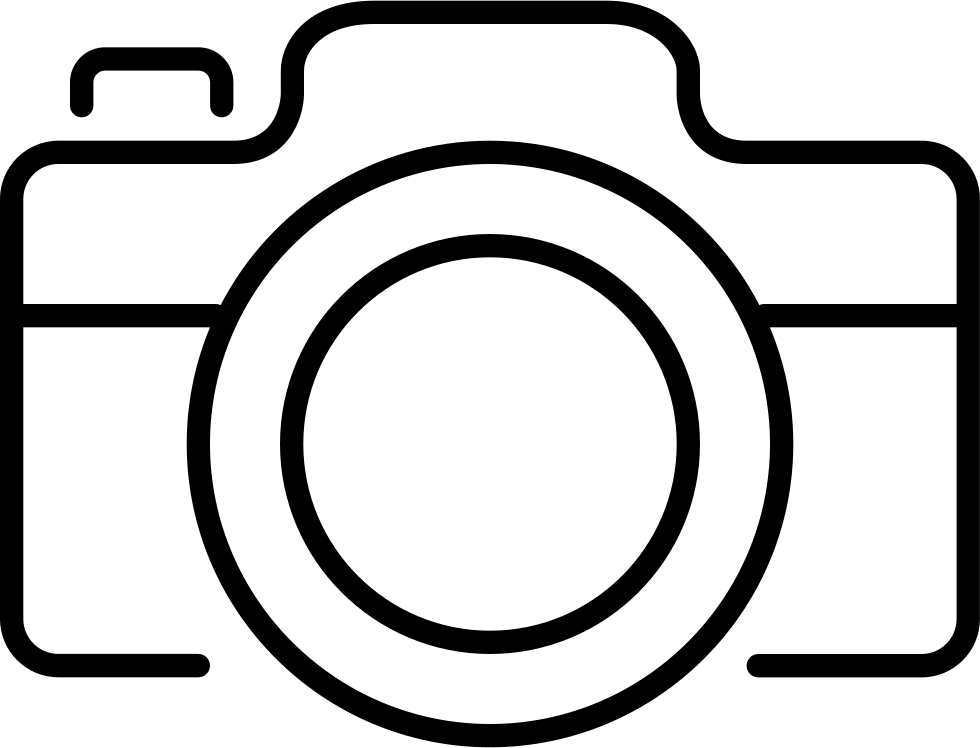 Black Background Camera Logo, HD Png Download - vhv