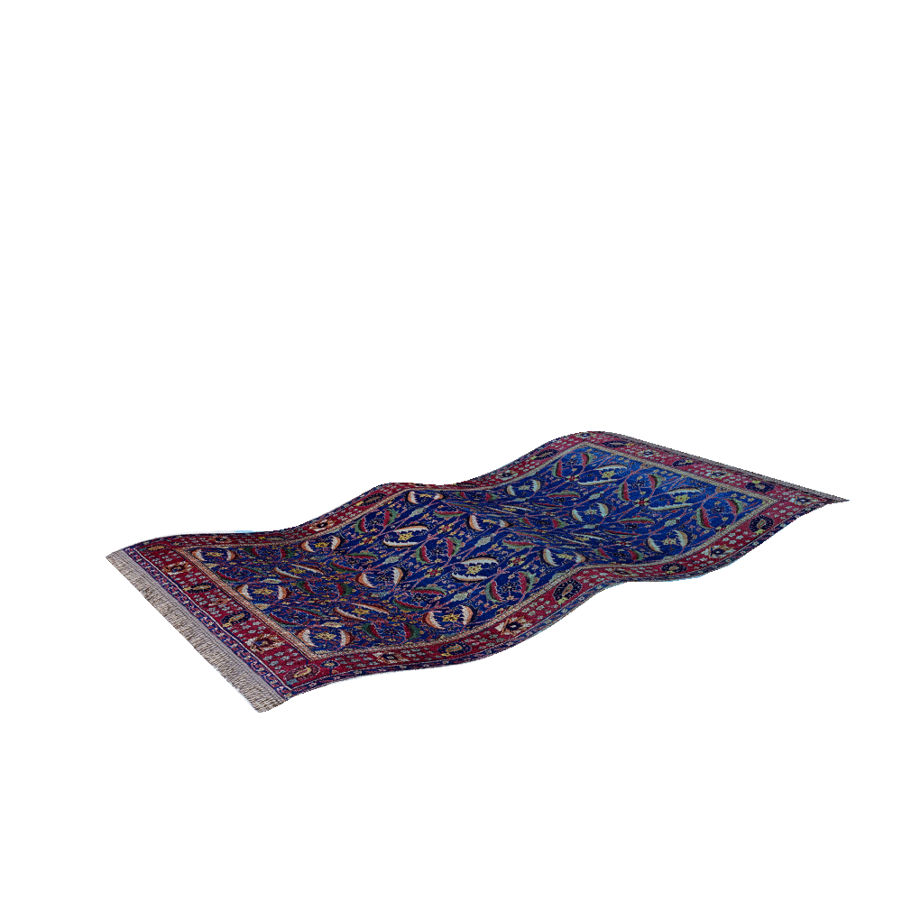 aladdin flying carpet blue transparent background #27288