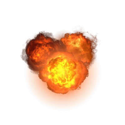 minecraft explosion transparent