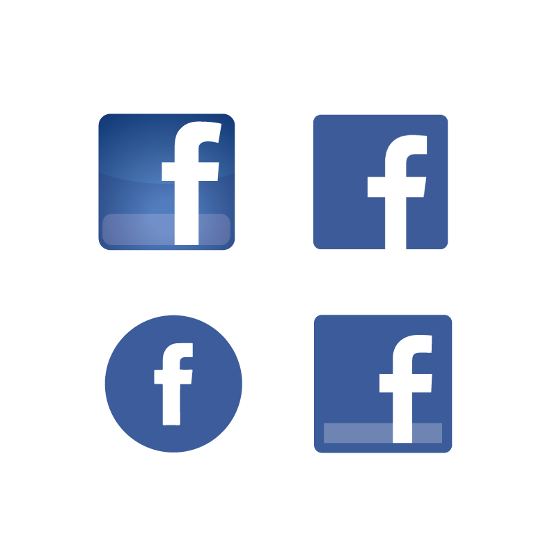 Fb, modern, facebook, red, circular icon - Free download
