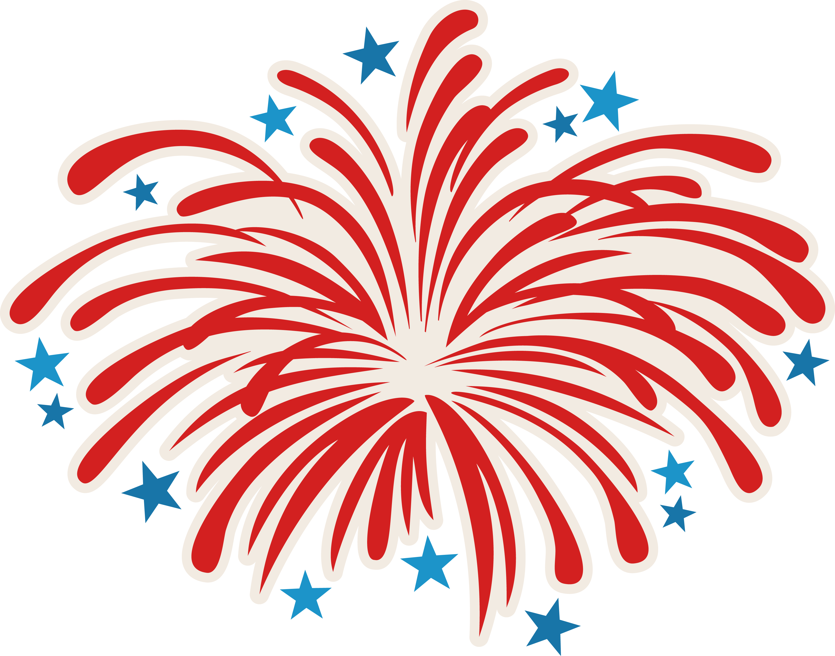 Red Firework Png