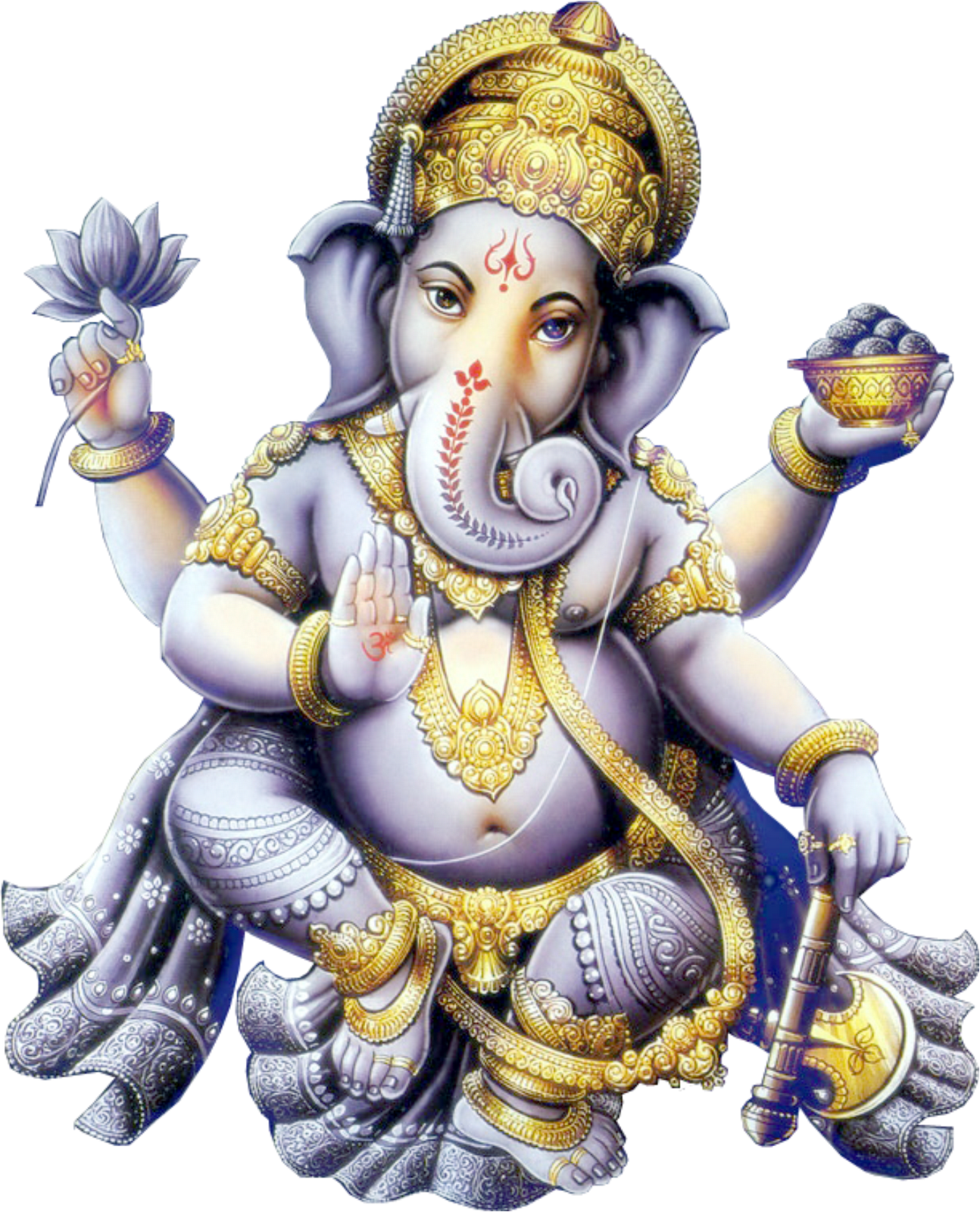 Ganapathi God Clipart Png 1 - Lord Ganesha Without Background, Transparent  Png , Transparent Png Image - PNGitem