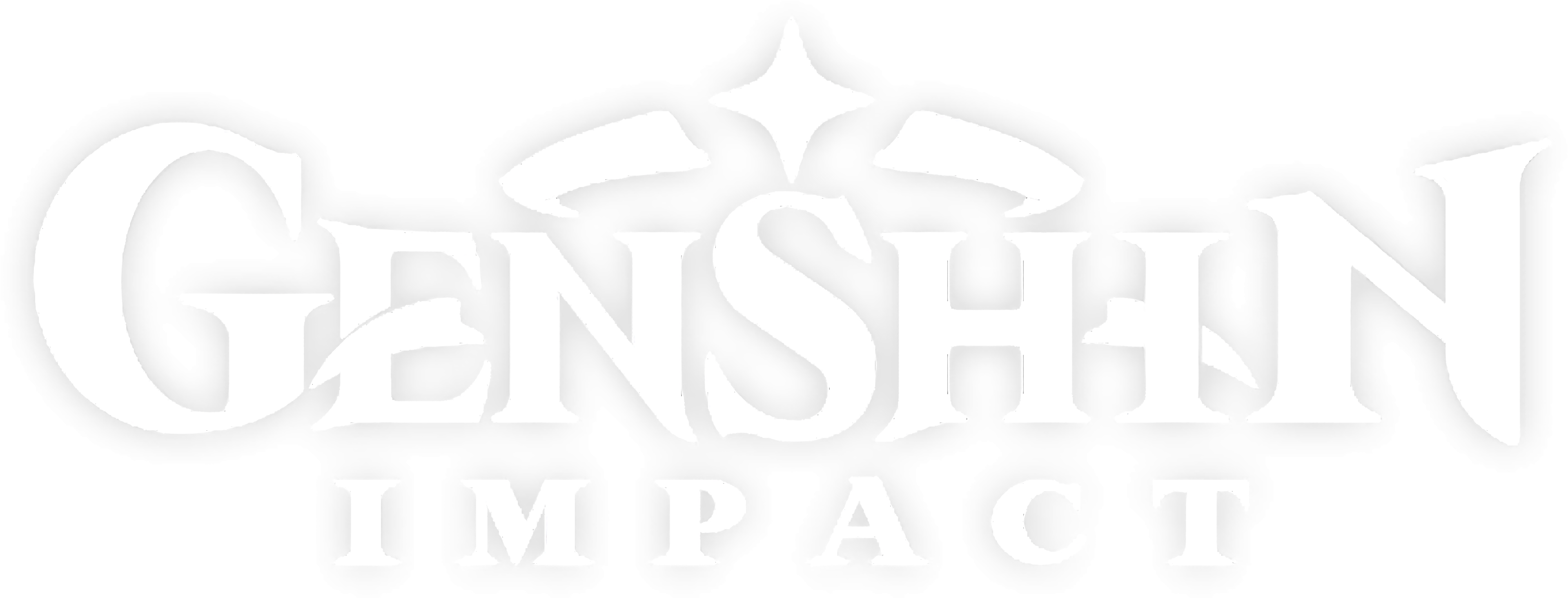 HD White Genshin Impact Game Logo PNG Citypng, 57% OFF