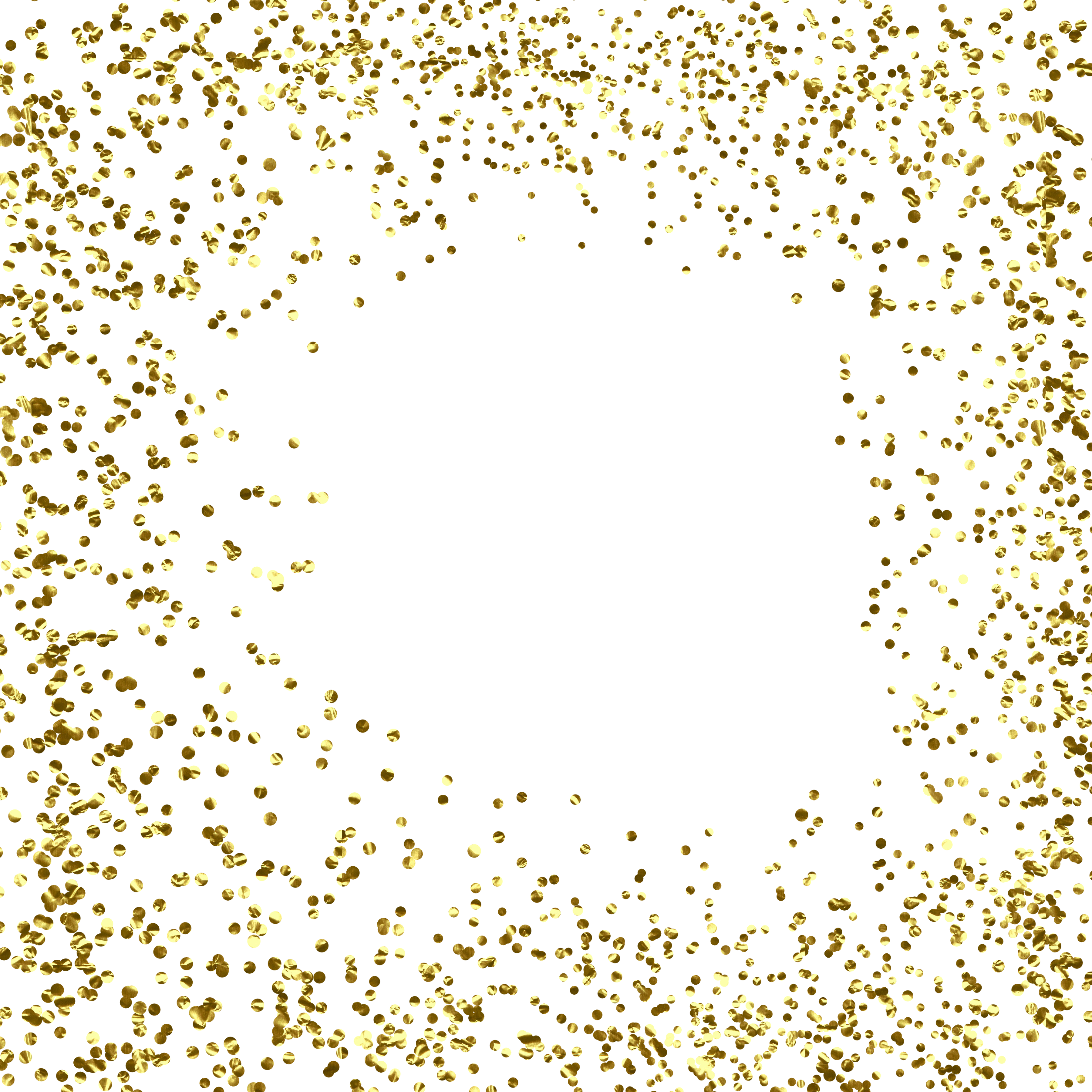 Gold Glitter Png Effects