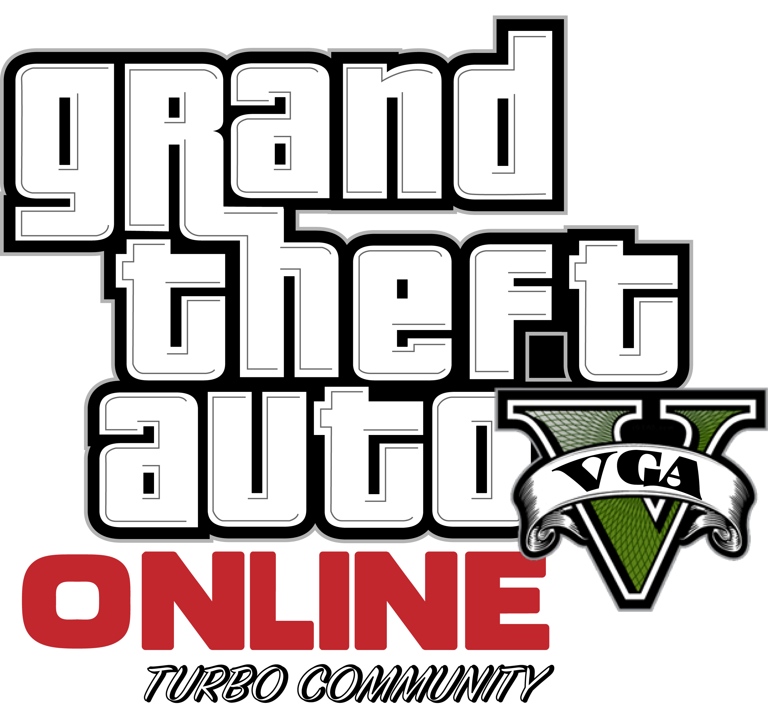 GTA 5 logo PNG transparent image download, size: 1892x1692px