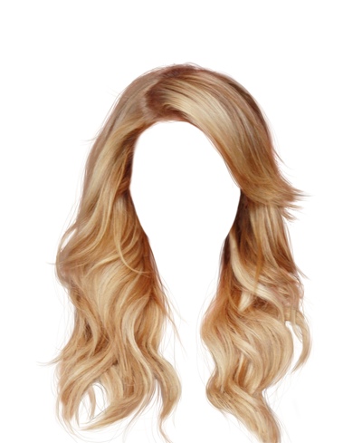 blonde fair platinum hair for women png #12919