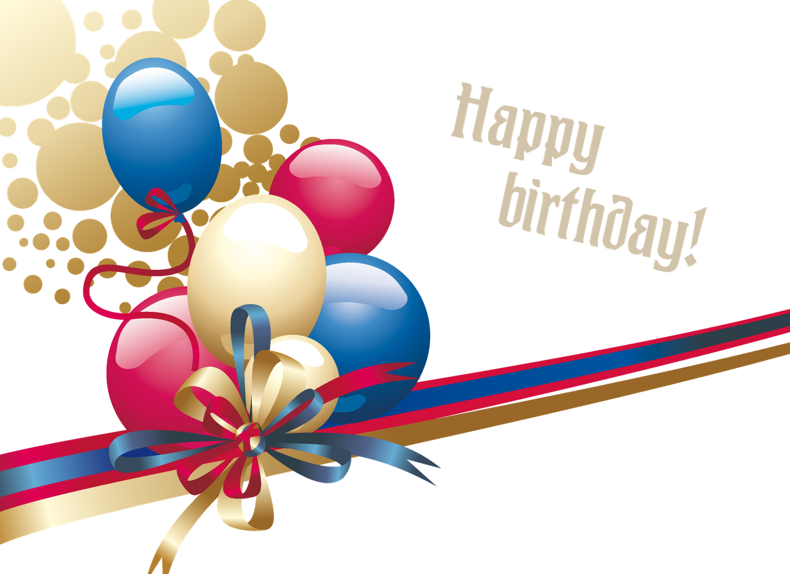 Happy Birthday Transparent Png Backgrounds Free Clip Art Free