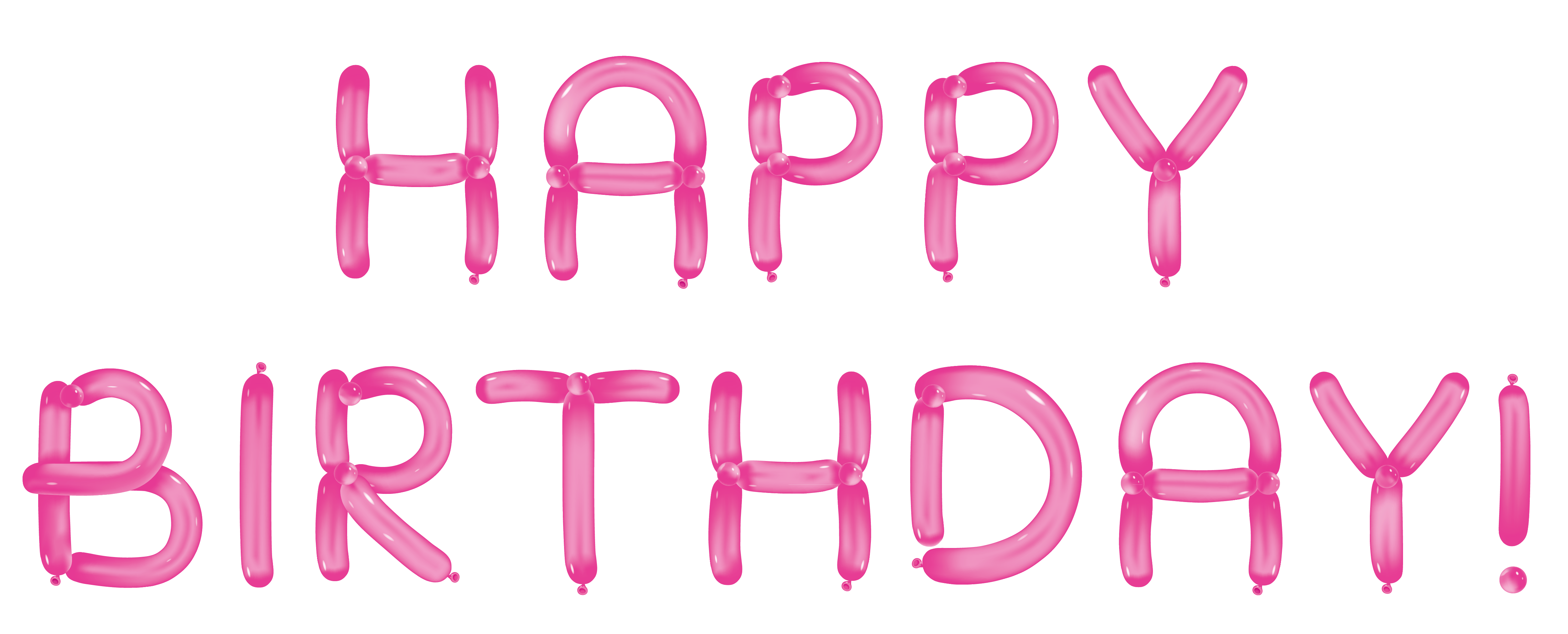 Happy Birthday Transparent PNG Backgrounds, Free Clip Art - Free  Transparent PNG Logos