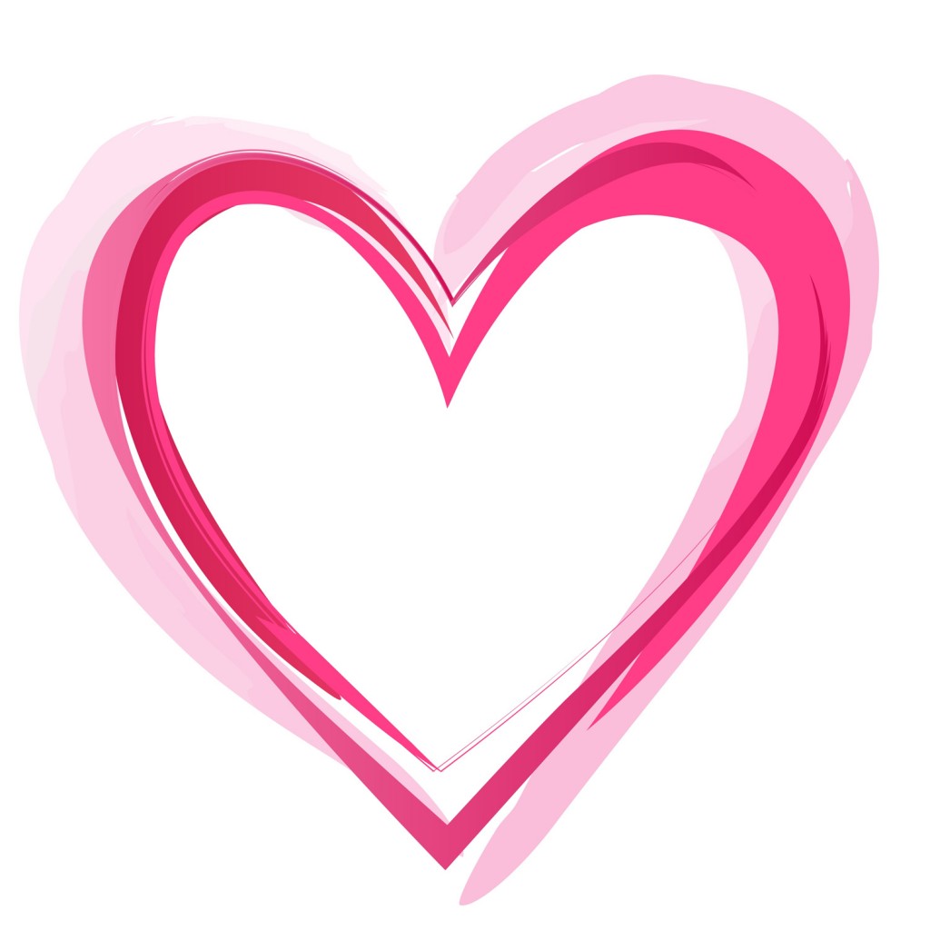 Heart Png Images Outline Emoji Pink And Red Heart Clipart Clip Art ...