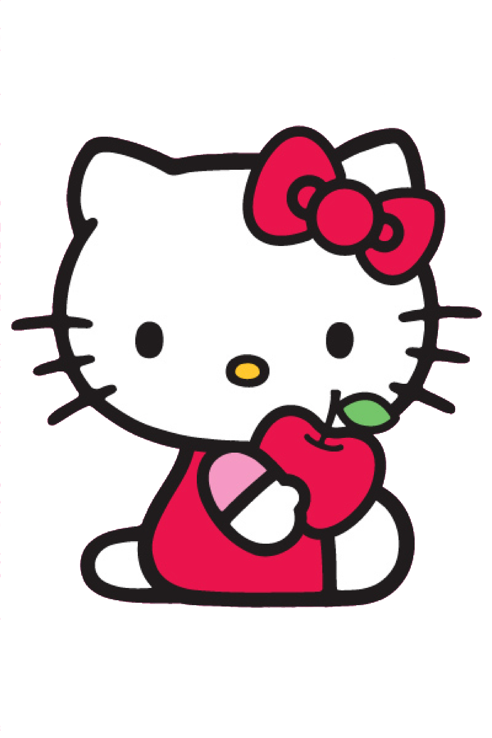 Get Your Hello Kitty Custom T-shirts Or Phone Cases - Angry Hello Kitty -  Free Transparent PNG Clipart Images Download