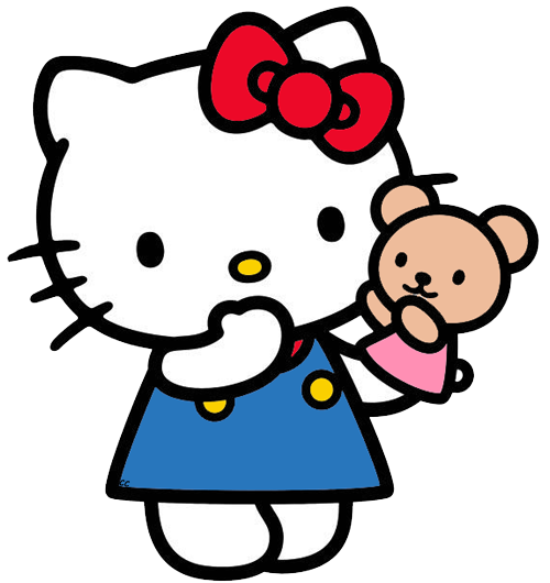 Hello Kitty - Dodgers Hello Kitty - Free Transparent PNG Clipart Images  Download