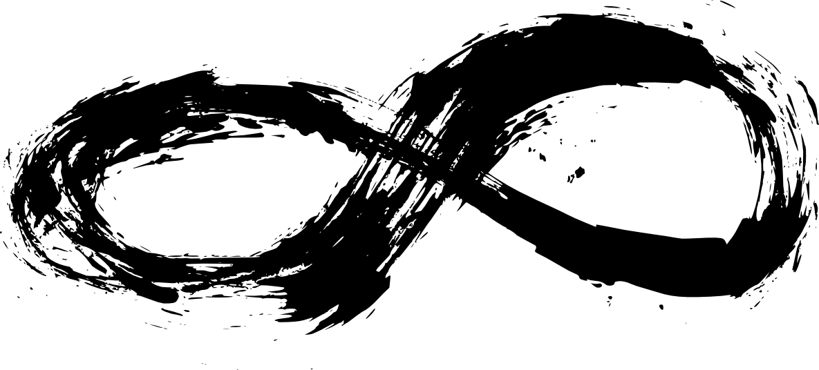 infinity symbol black on transparent background PNG 19787004 PNG