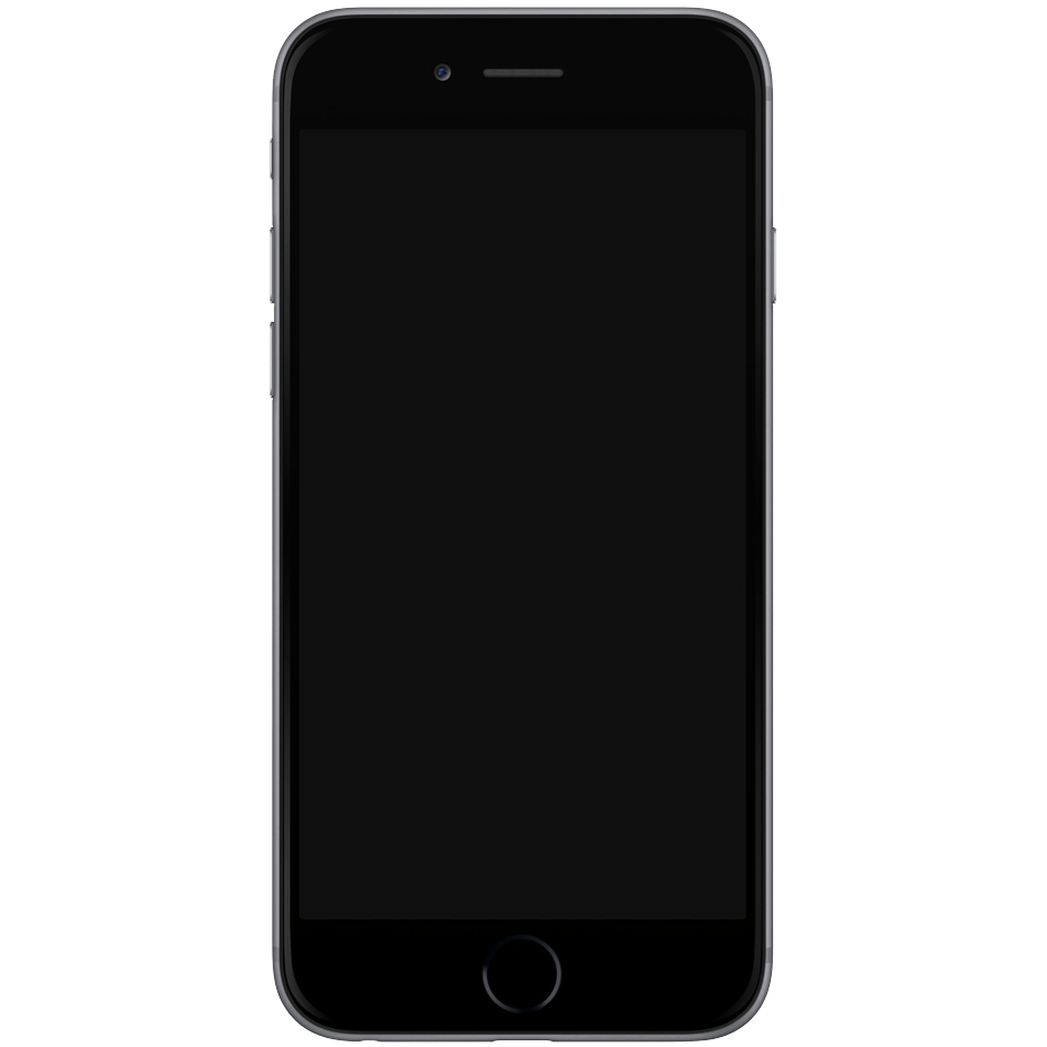 iphone template transparent png