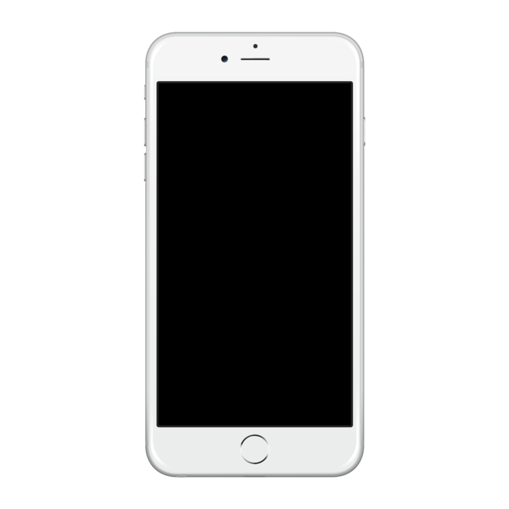 iphone template transparent png