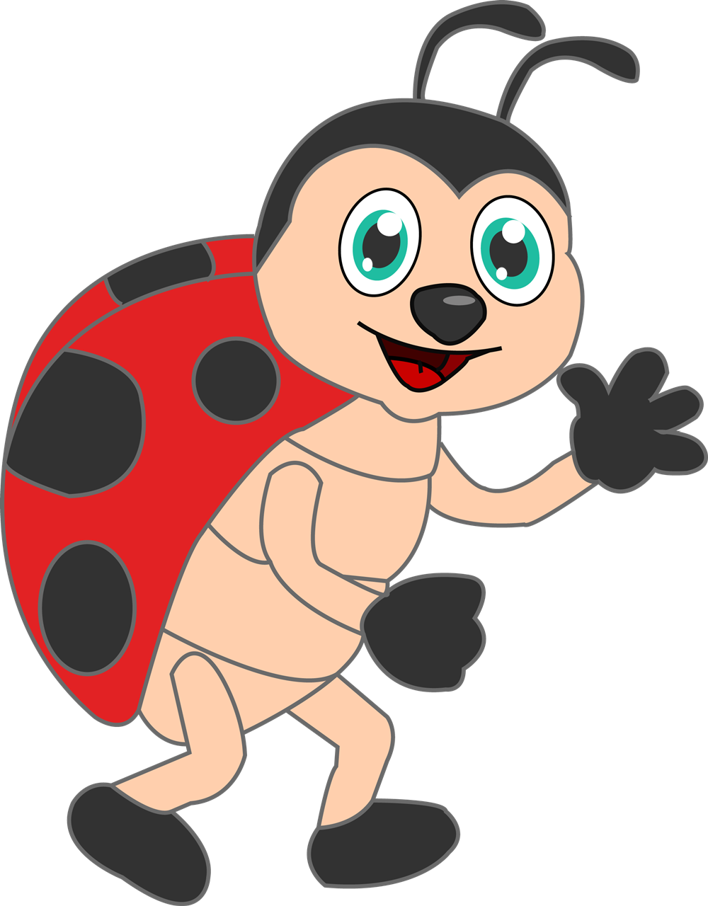 Lady Bug Transparent PNG Clip Art Image​  Gallery Yopriceville -  High-Quality Free Images and Transparent PNG Clipart