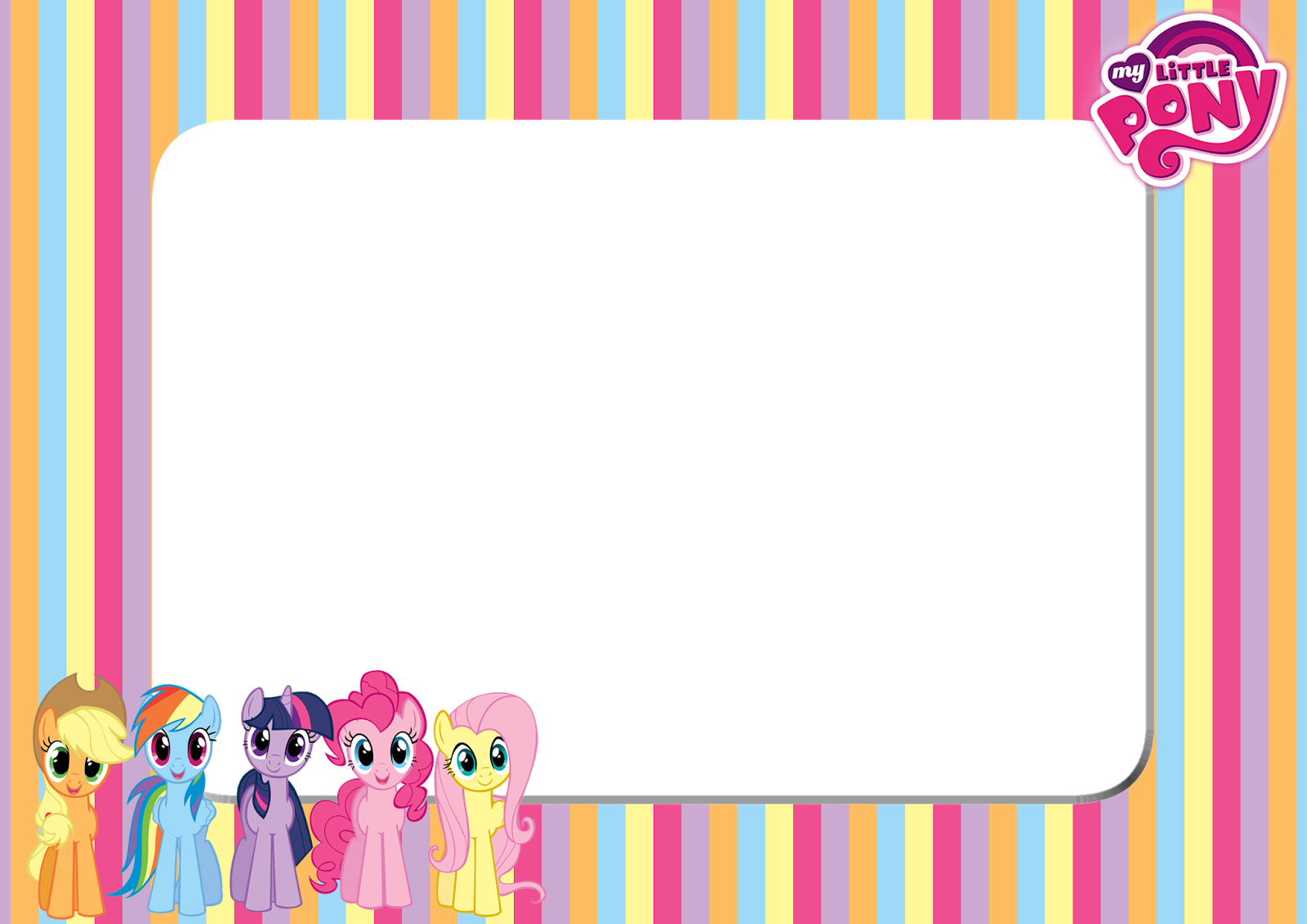 My Little Pony Transparent PNG Frame​