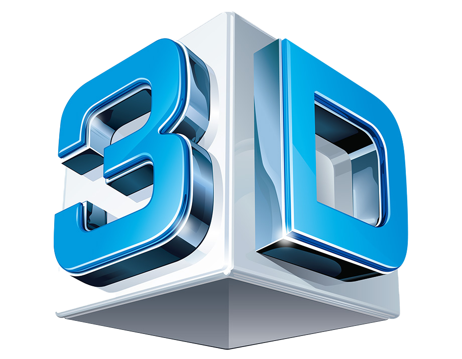 3d text logo png