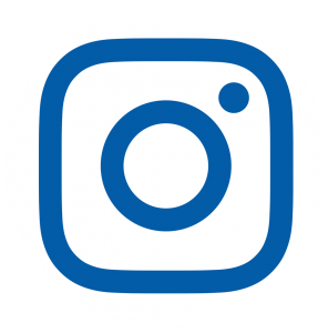 Light Blue Instagram Logo