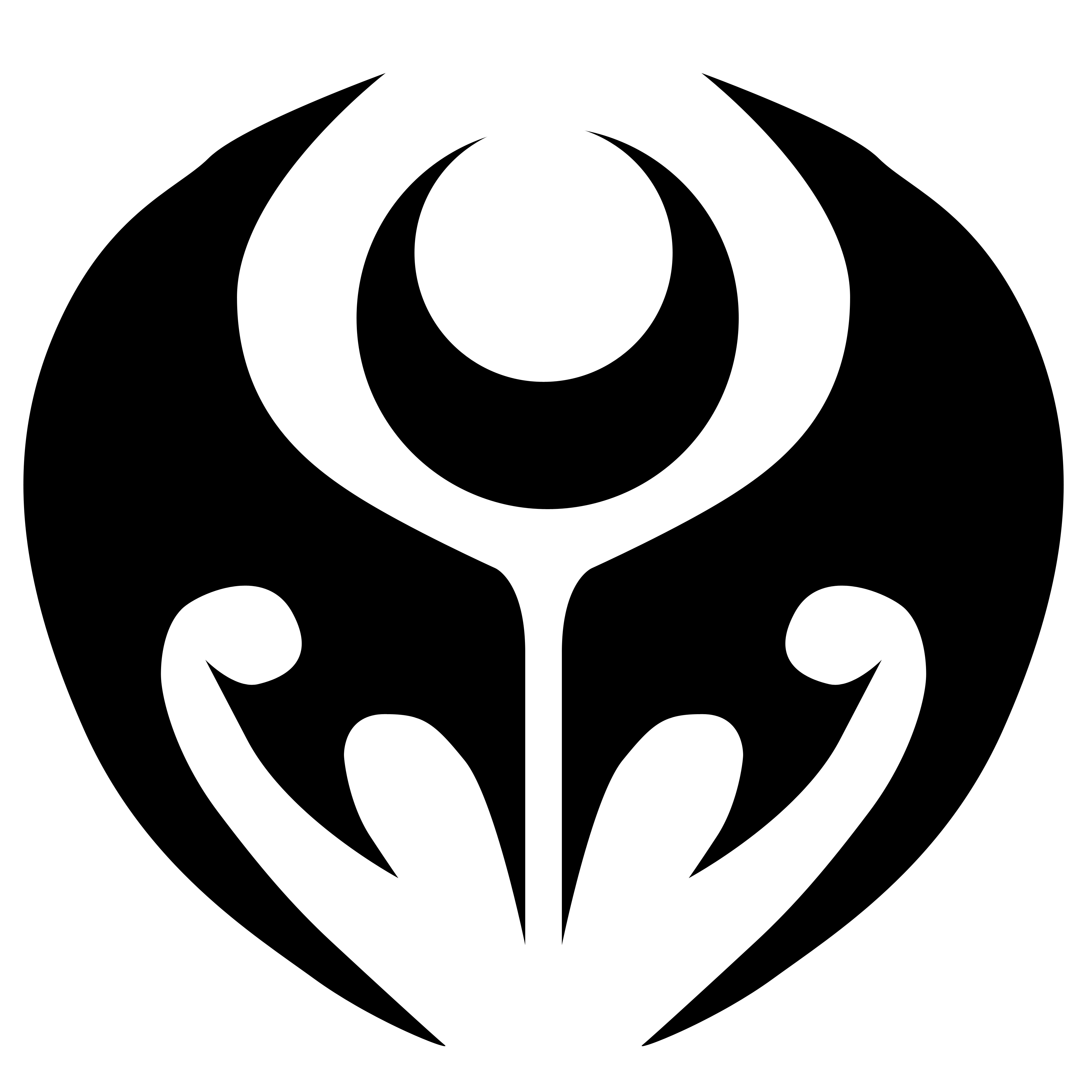 Logo Naga Keren Hitam Putih Gudang Gambar Vector Png