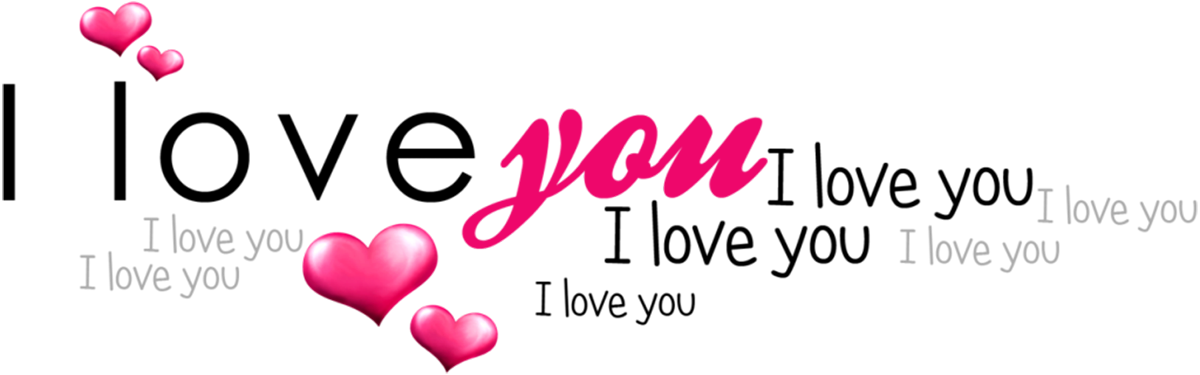 love you, love png love png text with transparent background #25830