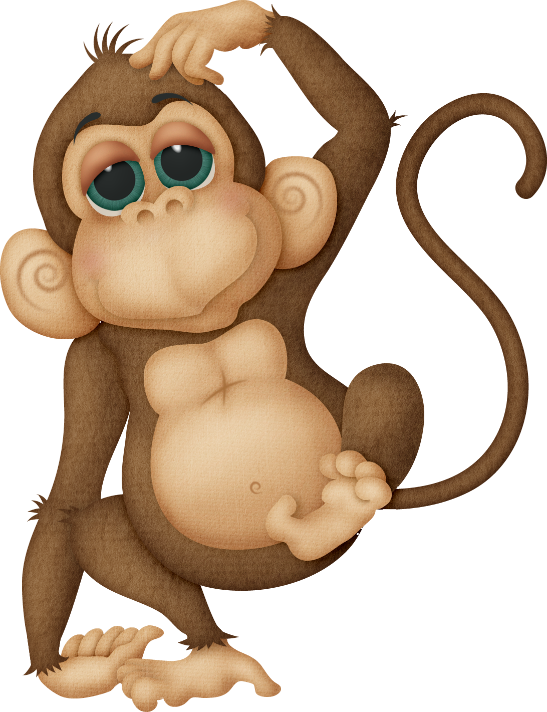 baby monkey png