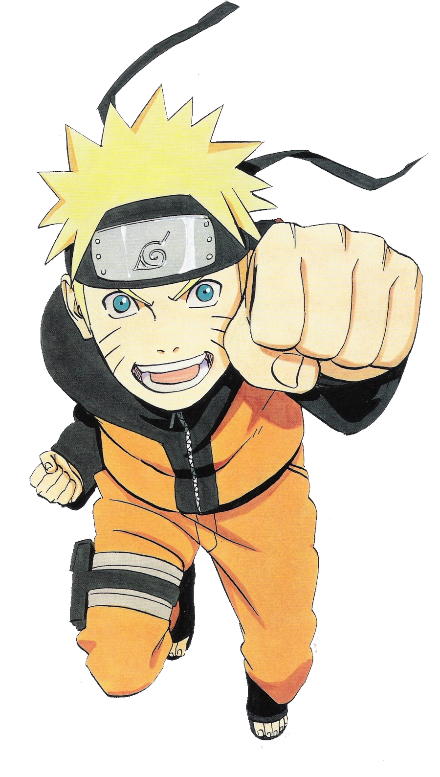 Desenho Naruto PNG - Naruto vetor com fundo transparente.