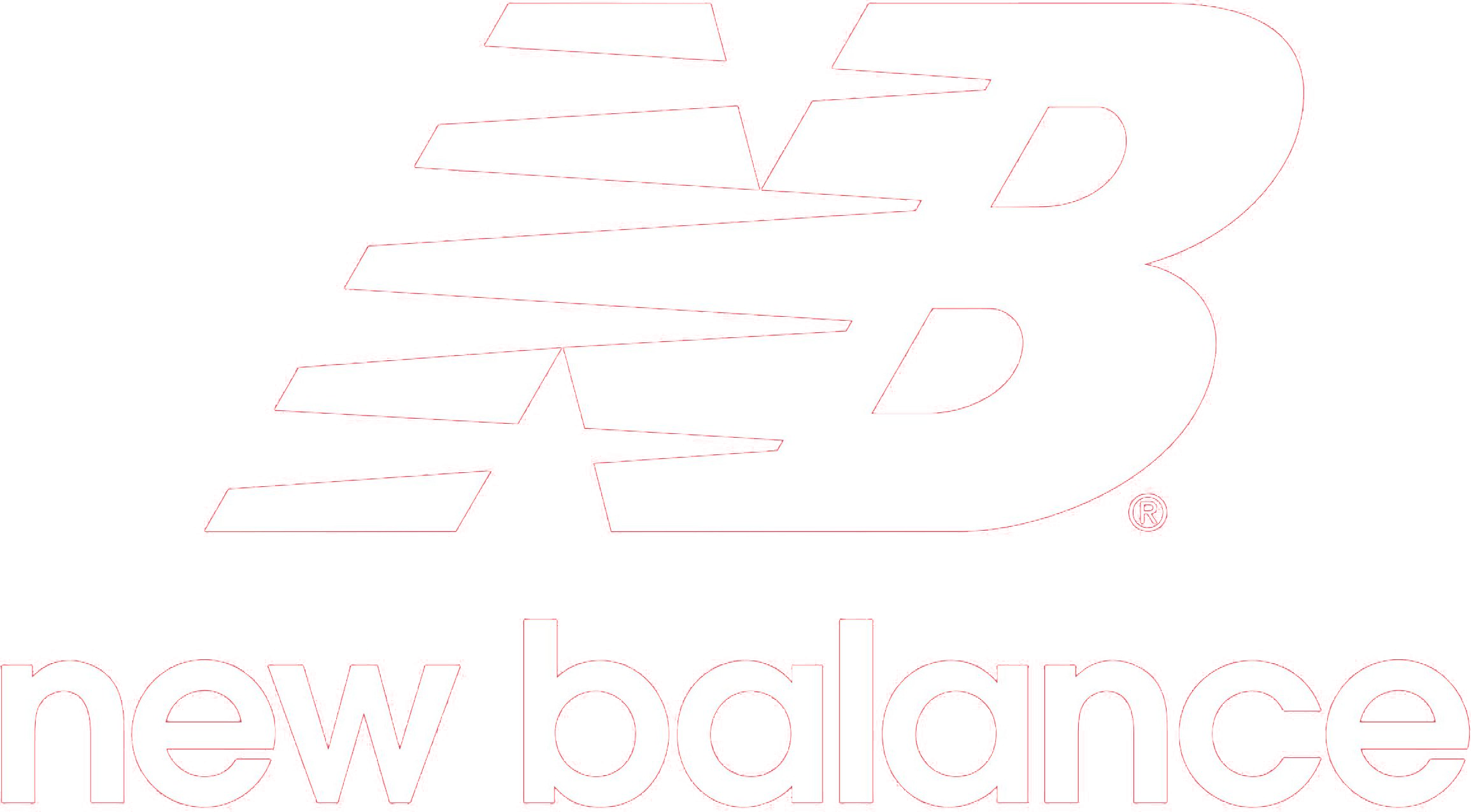 new balance transparent logo
