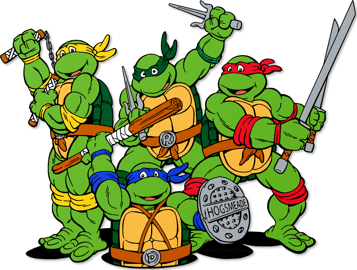 Teenage Mutant Ninja Turtles Clip Art Cartoon - Tartarugas Ninja