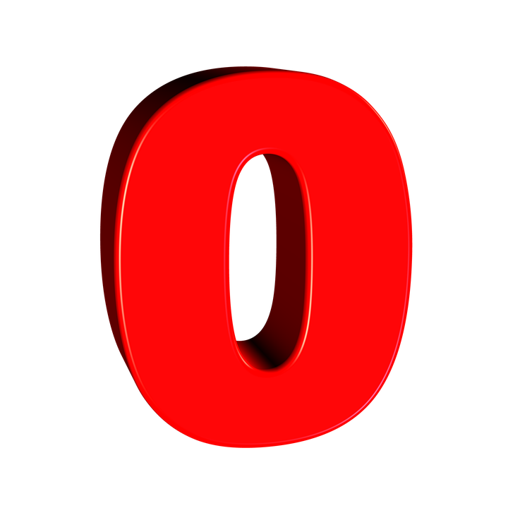 number 0 PNG download number zero png images transparent #33763