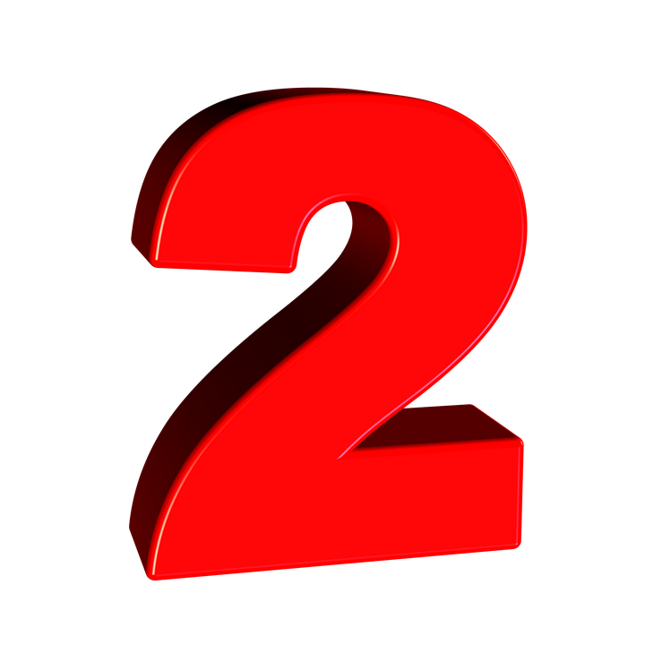 number 2 logo