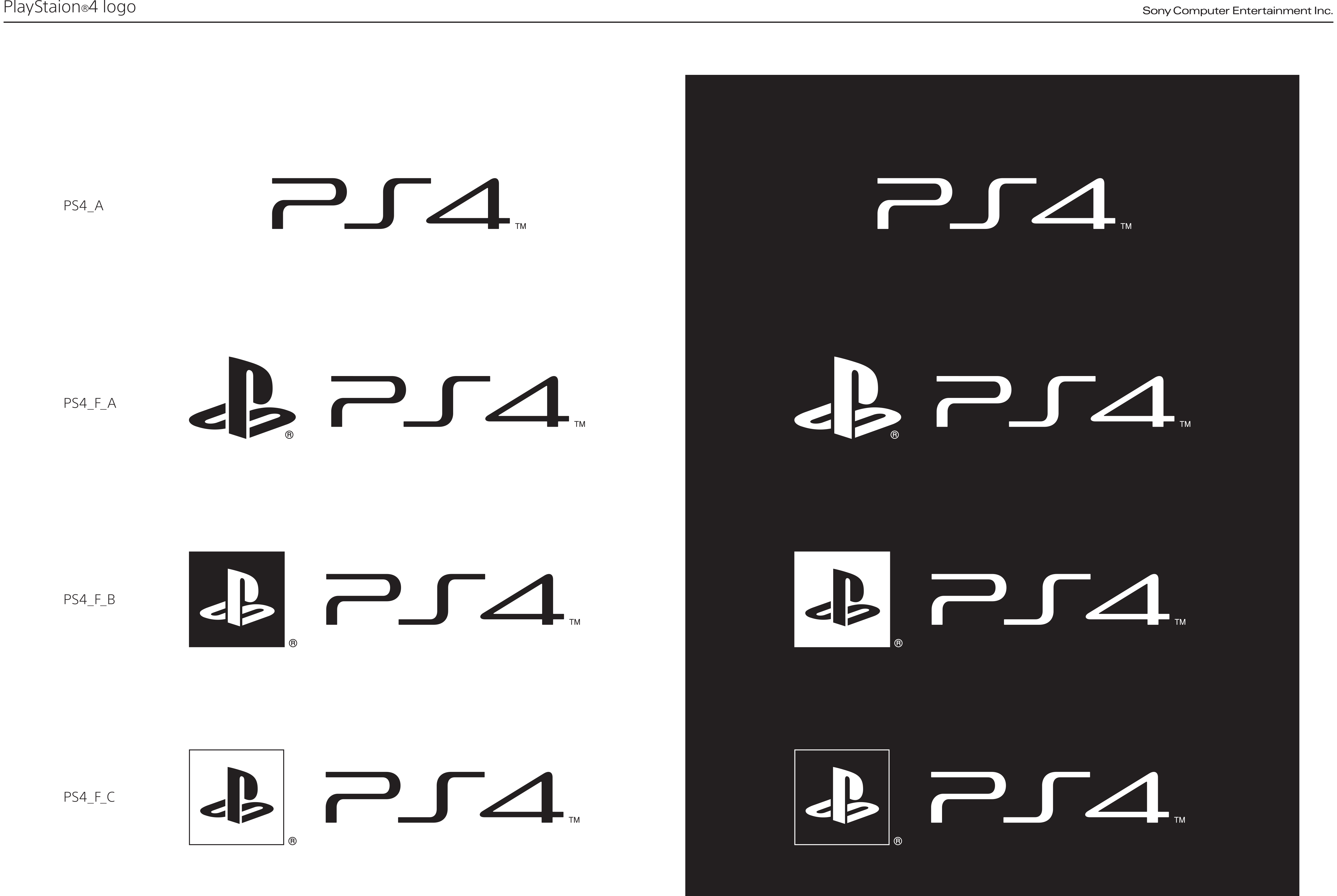 sony playstation 4 logo png