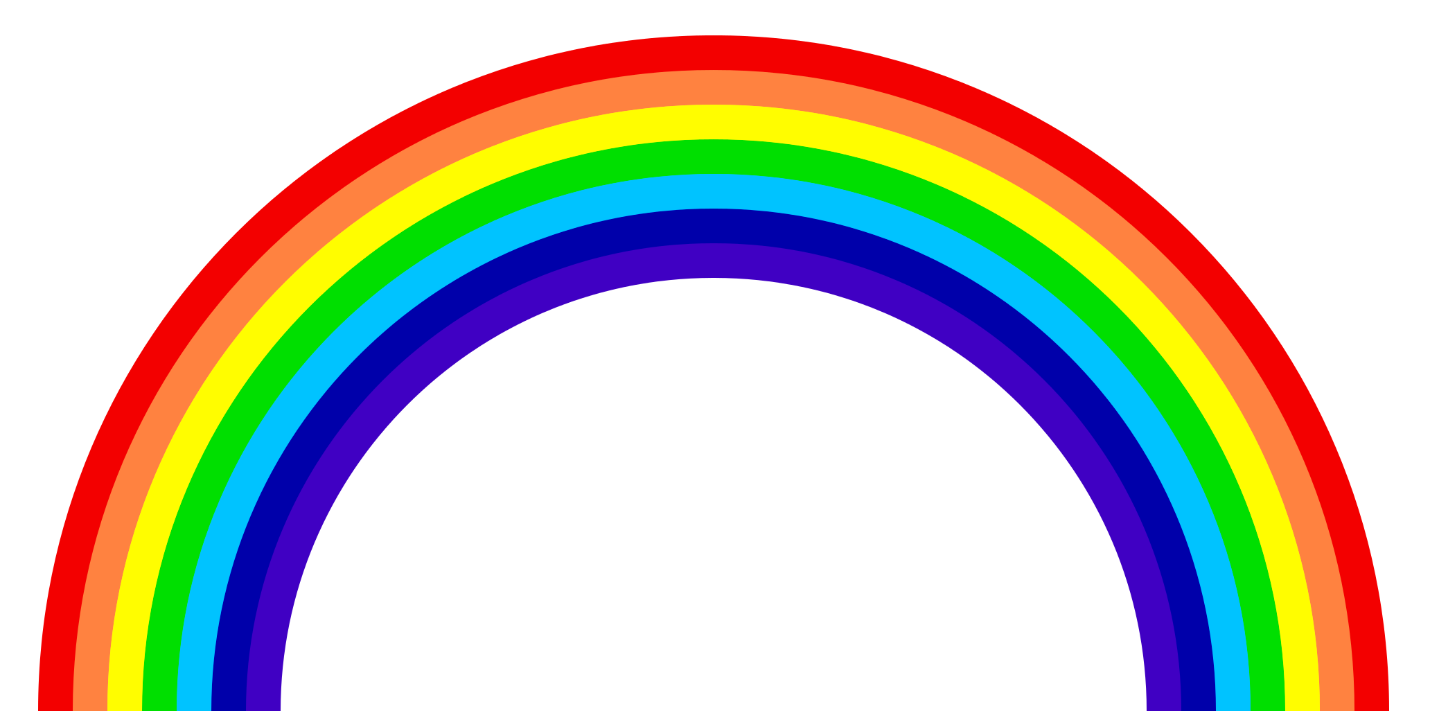 Rainbow HD PNG Images, Rainbow Clipart Free Download - Free Transparent