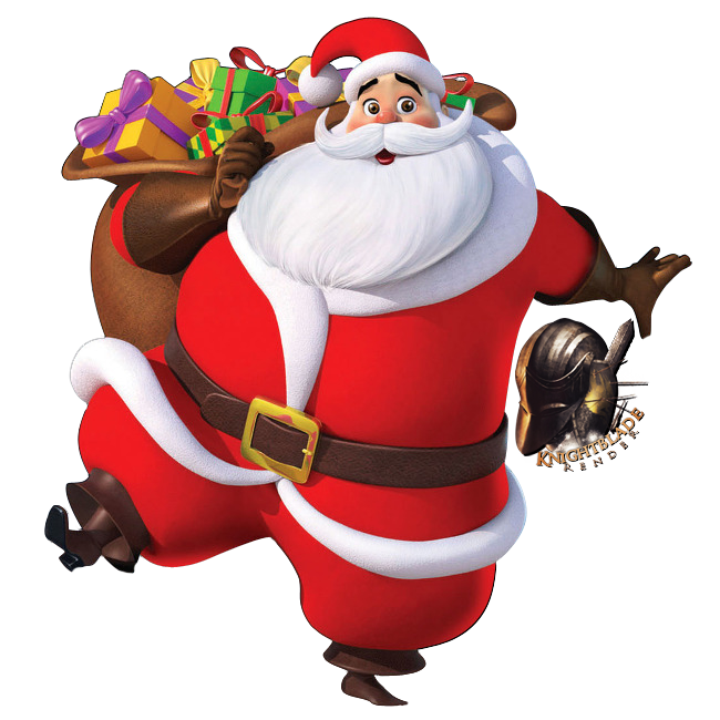 Santa Claus Gif Transparent, HD Png Download - 519x595 PNG 