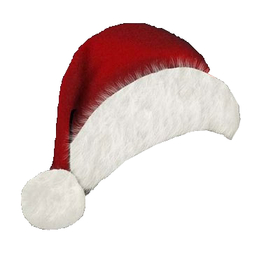 Santa HAT Transparent PNG, Christmas Santa Claus Hat, Christmas Hat ...