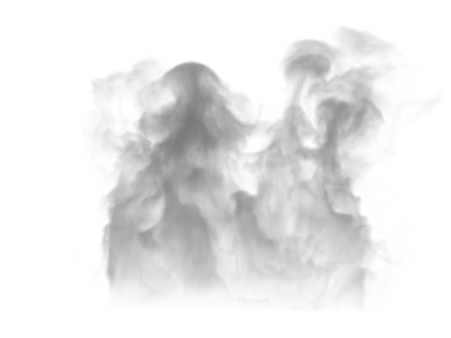 HD White Cigarette Smoke Effect Transparent PNG