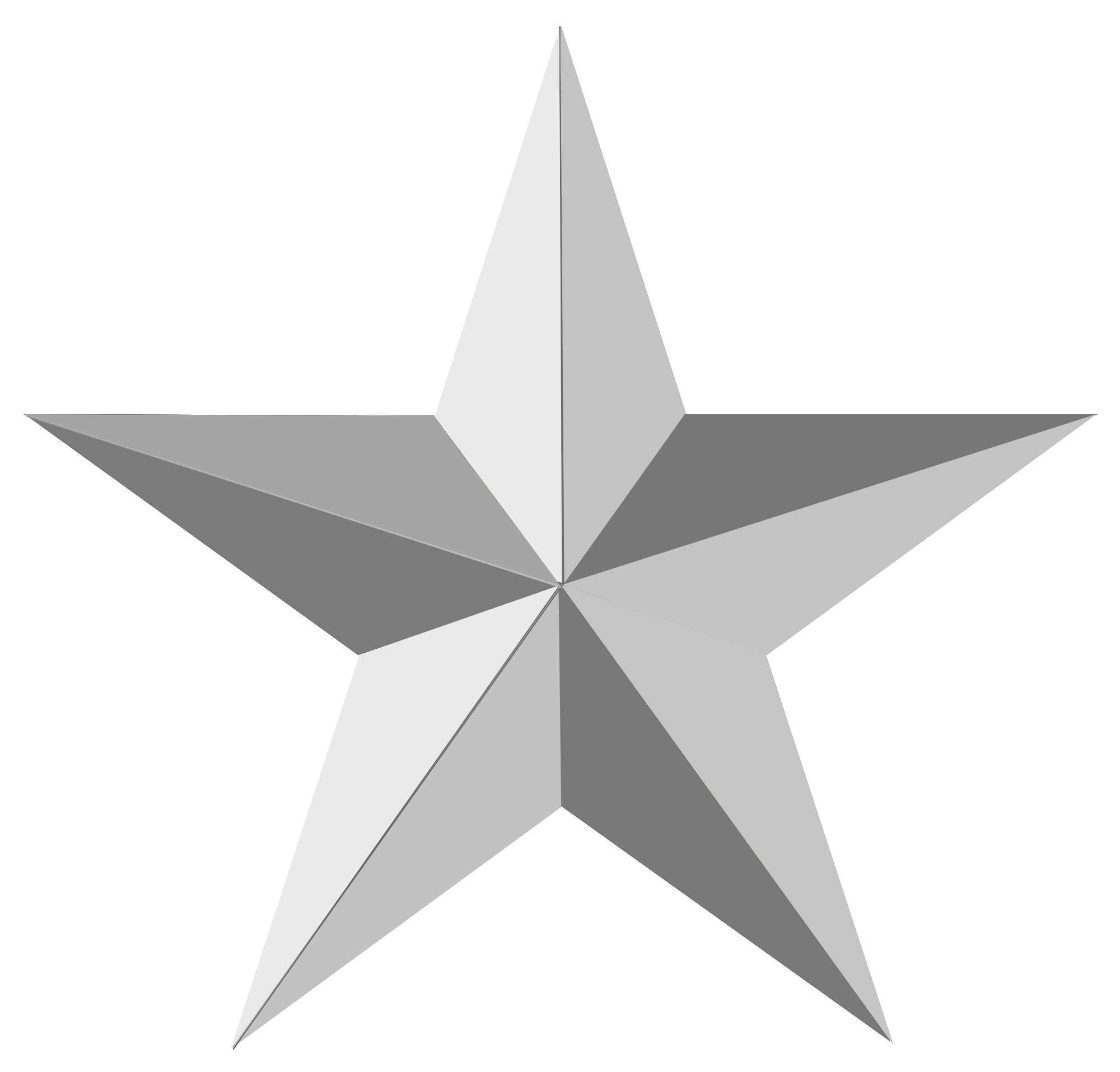 gray star png picture background transparent #9471