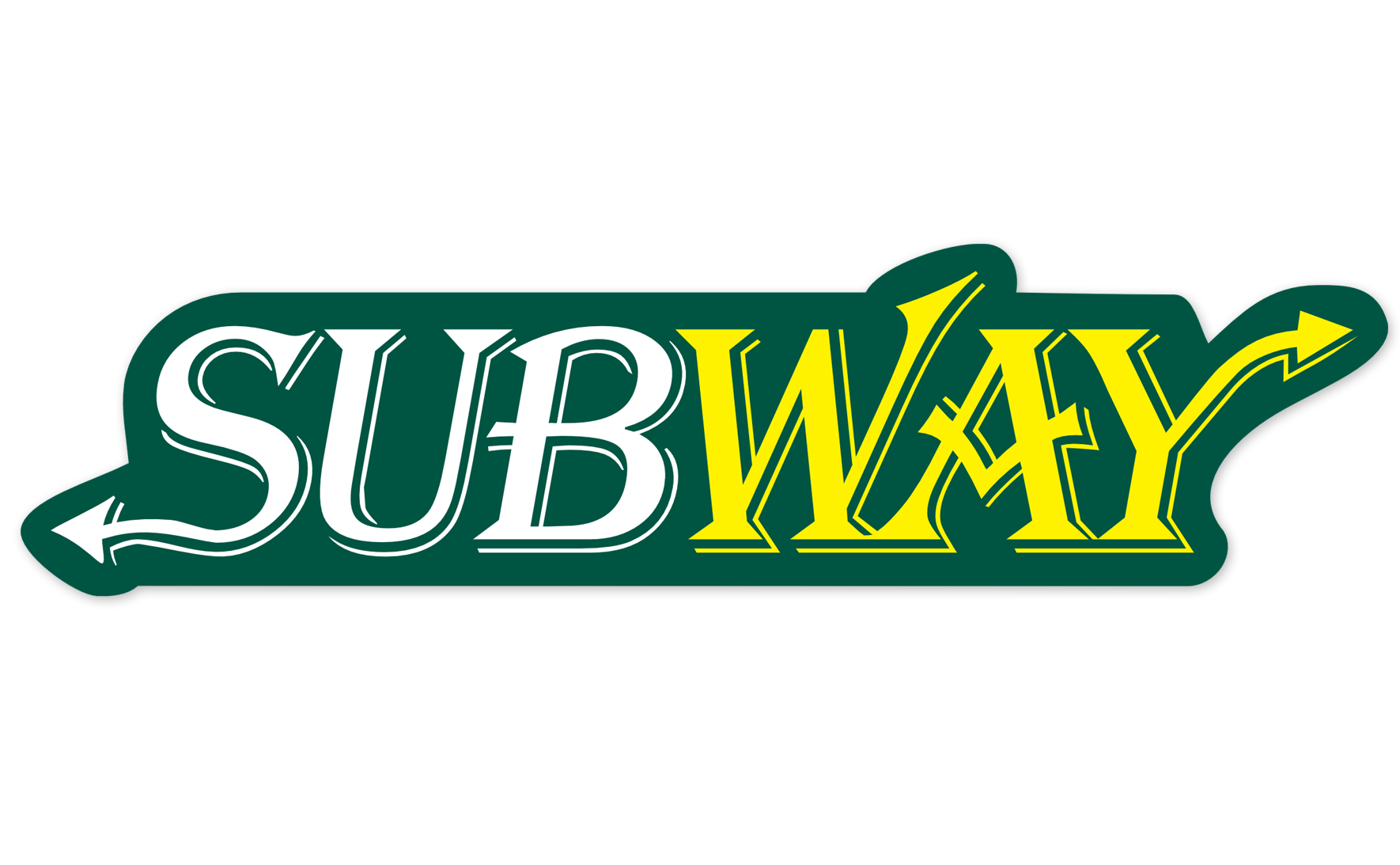 subway logo no background