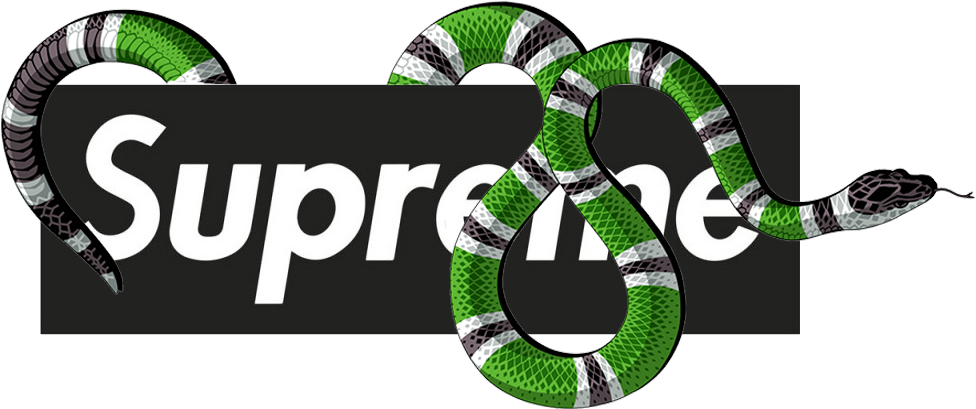 supreme gucci logo transparent png image download #27008