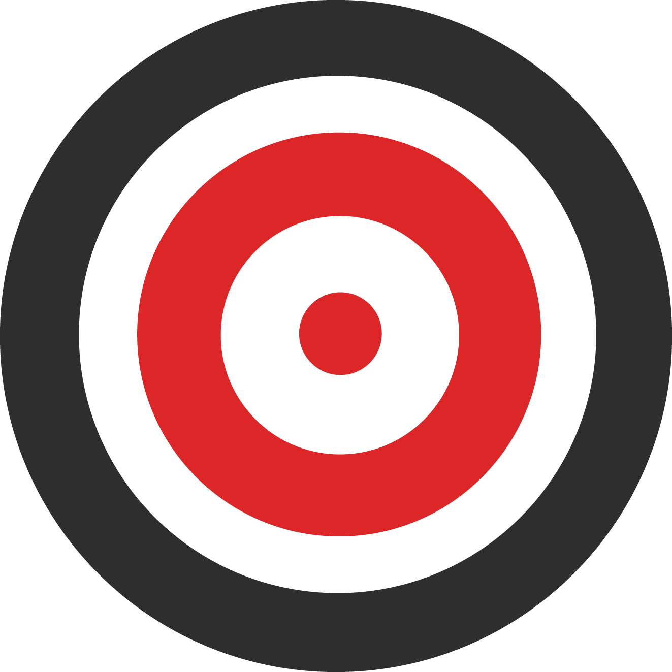 Letter B Target Logo