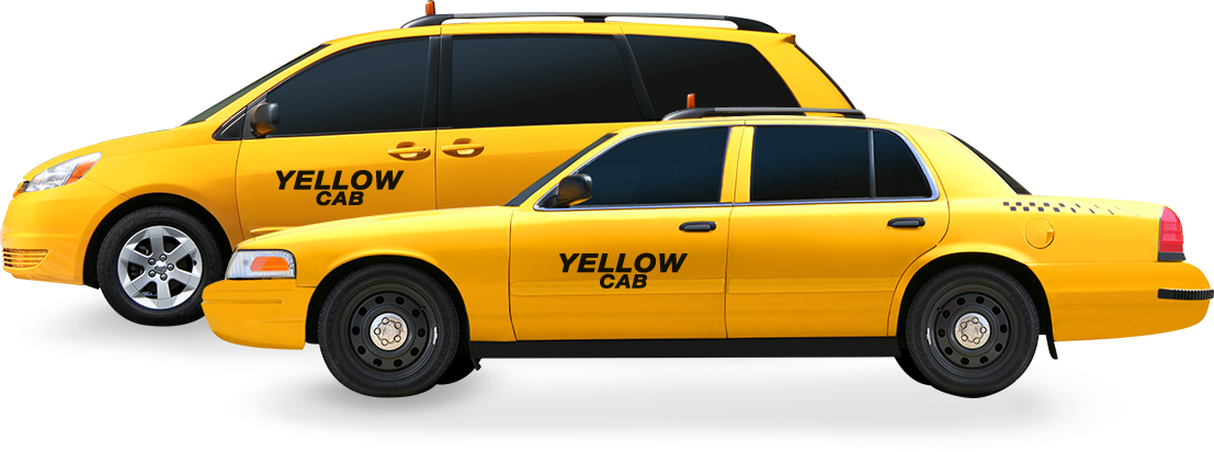 taxi yellow cab car service png #26032